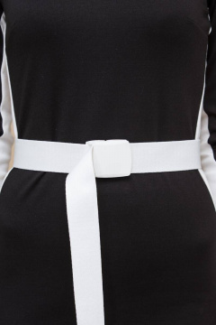 Платье трикотажное на каждый день, приталенное, демисезон Domna 5524 - фото 5