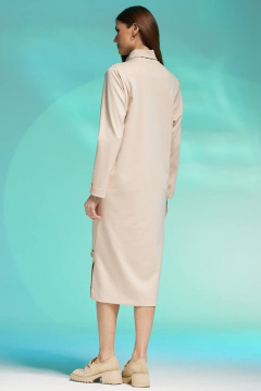 Платье Faufilure C1412 бежевый - фото 5