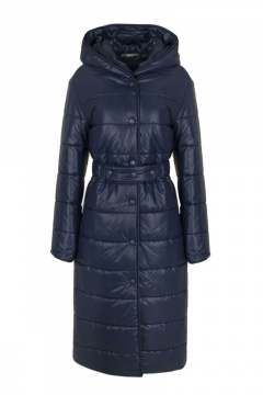 Пальто Elema 5-12410-1-164 синий - фото 1