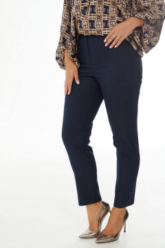 Демисезонные облегающие джинсы из хлопка Condra 14100 темно-синий - фото 4