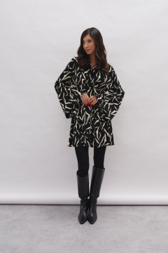 Платье в стиле casual из вискозы и текстиля ANNETE A3415 - фото 5