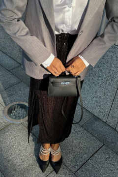 Юбка THE.WOMAN 0114 черный - фото 5