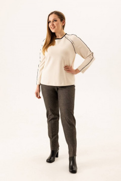 Деловые классические брюки зауженного кроя с карманами Femme & Devur 90003 1.32BF(170) - фото 1