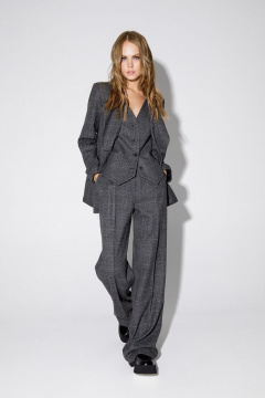 Жакет PiRS 4759 серая клетка - фото 4