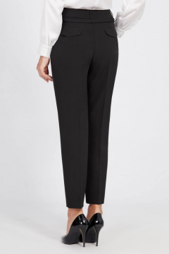 Брючные классические брюки с поясом на стрелках Bazalini 4839 - фото 2