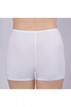 Панталоны из трикотажа из хлопка на каждый день Verally 1191-1 белый - фото 2