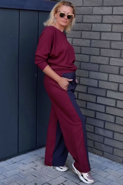 LUDMILA LABKOVA 2104-2бг бордо-графит