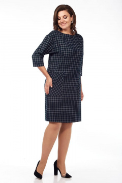 Lady Style Classic 575 синий/клетка