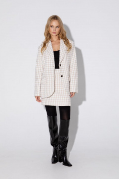 Жакет, юбка PiRS 4825 молочно-бежевый - фото 1