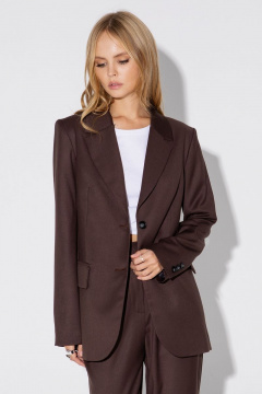 Костюм двойка: свободный жакет и брюки со шлицами PiRS 4937 - фото 5