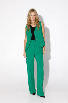 Брюки, жакет, жилет PiRS 4956 зеленый - фото 5