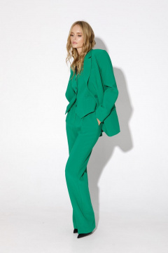 Брюки, жакет, жилет PiRS 4956 зеленый - фото 2