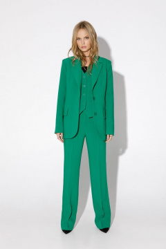 Брюки, жакет, жилет PiRS 4956 зеленый - фото 1