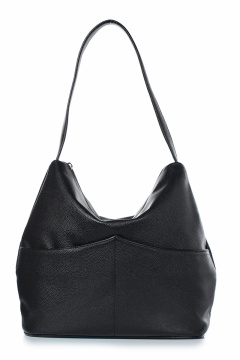 Сумка из экокожи на одно отделение с карманами Galanteya 45322.23с952к45 черный - фото 2