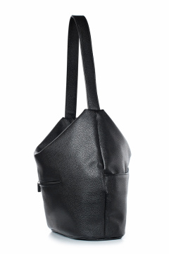 Сумка из экокожи на одно отделение с карманами Galanteya 45322.23с952к45 черный - фото 4