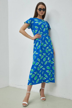 Летнее платье с ярким принтом и кулисой Femme & Devur 8791 2.32F(170) - фото 5