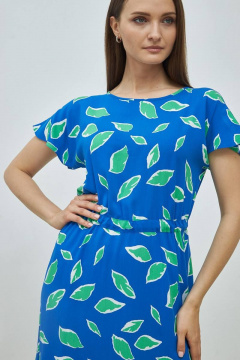 Летнее платье с ярким принтом и кулисой Femme & Devur 8791 2.32F(170) - фото 2