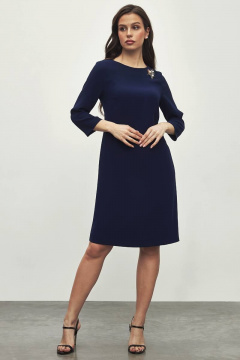 Демисезонное платье с V-образным вырезом и спинными лямками Femme & Devur 80257 1.23F(170) - фото 1