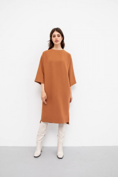 Платье VIZANTI 9352 карамельный - фото 3