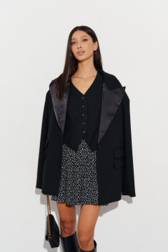 Юбка полуприлегающего силуэта в цветочный принт ANNETE A497 - фото 5