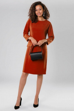 Платье приталенное с молнией и клапанами Femme & Devur 8768 1.11F(170) - фото 1