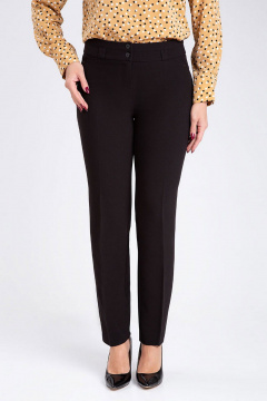 Стильное платье свободного силуэта с карманами IVARI 312 черный - фото 3