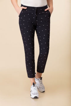 Брюки DaLi 3225.2 синий горох - фото 3