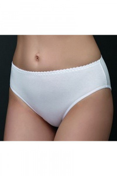 Трусы из эластичного трикотажного хлопка Verally 102-1 белый - фото 1