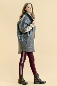 Брюки на каждый день из текстиля, красные, демисезон BURVIN 6398-11 - фото 1