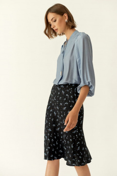 Юбка классическая из текстиля для летнего повседневного стиля BURVIN 6846-21 - фото 1