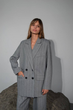 Skipper Design 306.herringbone серый/елочка