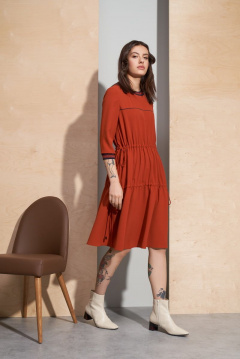 Платье на каждый день из текстиля BURVIN 6937-81 - фото 1