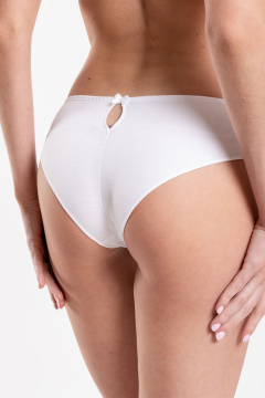 Трусы на низкой посадке из хлопка, базовая модель SERGE 4849/24 white001 - фото 2