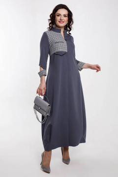 Дорофея 539 серый,белый