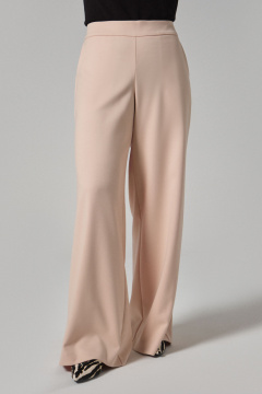 Брюки классические из текстиля с зауженным к низу кроем Панда 149264w бежевый - фото 2