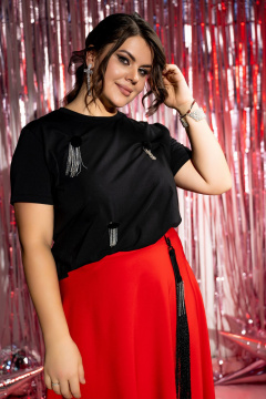 Футболка Andina 427 черный - фото 1