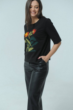 Брюки Ma Сherie 2034 черный - фото 5