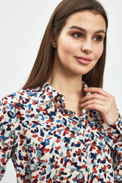 Женская рубашка свободного кроя с пуговицами Femme & Devur 7117 2.33F(170) - фото 4