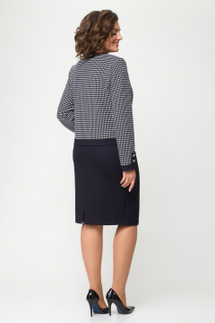 Деловой комплект жакета и платья из трикотажа DaLi 3653 - фото 3