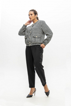 Брюки, бомбер EZER 2036 молочно-черный - фото 3
