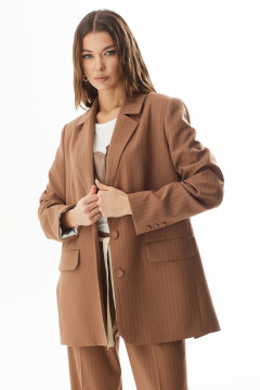 Жакет прямого силуэта в деловом стиле для демисезона Vesnaletto 3697-2 - фото 1