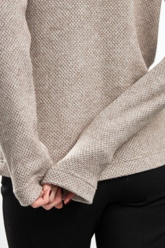 Джемпер из трикотажа бежевого цвета для повседневных образов Femme & Devur 30978 1.29F(164) - фото 4