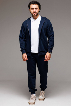 Мужской спортивный костюм комплект худи и брюки из трикотажа GO M3070/20-04 - фото 3