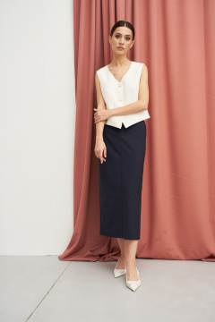 Юбка ATTIKA А165 темно-синий - фото 2