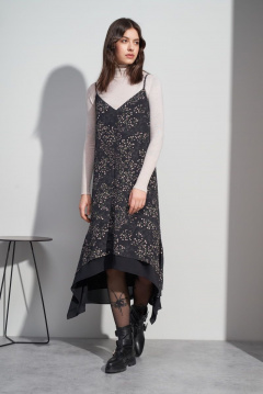 Платье на каждый день из вискозы BURVIN 7099-81 - фото 1