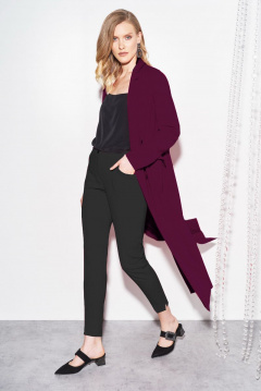 Брюки нарядные из текстиля, демисезонные BURVIN 7320-11 2 - фото 1