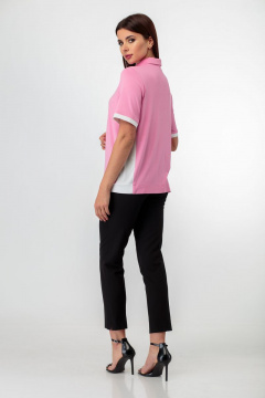 Футболка Anelli 819 розовый - фото 3