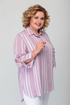 БАГРЯНИЦА 2108 лиловый-полоска