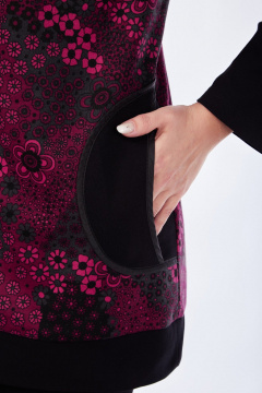 Джемпер женский трикотажный прямой без застежки Matini 4.727/1 фуксия - фото 5