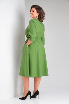 Платье Rishelie 930 зеленый - фото 5